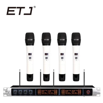 Wireless Microphone System Professional Microphone 4 Channel Dynamic 4 Headset Microphone Karaoke U408
Wireless Microphone System Professional Microphone 4 Channel Dynamic 4 Headset Microphone Karaoke U408