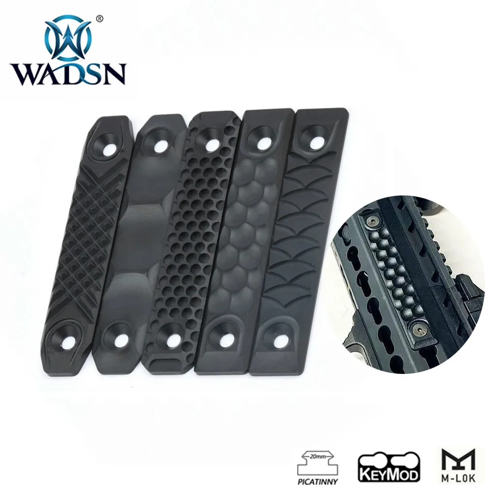WADSN Tactical RS CNC Handguard Rail Cover For M-lok & Keymod Short Railscales Style Hunting Rail Mount Protector Accessories
WADSN Tactical RS CNC Handguard Rail Cover For M-lok & Keymod Short Railscales Style Hunting Rail Mount Protector Accessories