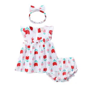 0-4T sleeveless dress floral+shorts+headband summer kids girls outfit children clothes Toddler baby Dresses sets boutique cotton
0-4T sleeveless dress floral+shorts+headband summer kids girls outfit children clothes Toddler baby Dresses sets boutique cotton