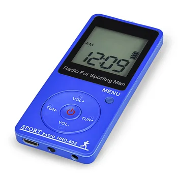 Mini FM AM Radio Receiver Portable Sport Radio Step-Counting Radio With Big LCD Display Earphone With Stereo Earphone Backlight
Mini FM AM Radio Receiver Portable Sport Radio Step-Counting Radio With Big LCD Display Earphone With Stereo Earphone Backlight