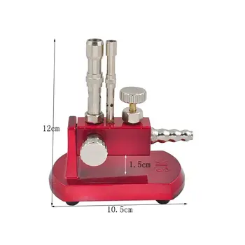 Dental Micro Bunsen Burner Rotatable Gas Propane Light Lab Equipment Denshine 
Dental Micro Bunsen Burner Rotatable Gas Propane Light Lab Equipment Denshine