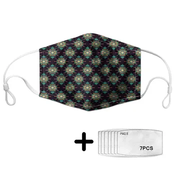 2020 Vintage Bohemian Printing Ladies PM2.5 Protective Mask for Outdoor Sport Reusable Covers Mouths Mask Washable Mascarilla 
2020 Vintage Bohemian Printing Ladies PM2.5 Protective Mask for Outdoor Sport Reusable Covers Mouths Mask Washable Mascarilla