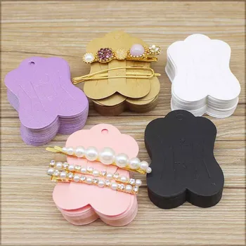 50pc newest cute shape purple pink kraft jewelry package hair barrette card Marbling design hairpin card tag
50pc newest cute shape purple pink kraft jewelry package hair barrette card Marbling design hairpin card tag