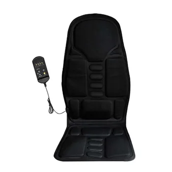 

Car Electric Heated Massage Seat Cushion Pain Neck Waist Relaxation Vibration 7 Massage Methods Massager Pad Car Office