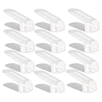 12 Packs Adjustable Shoe Slots Organizer,Shoe Racks,Shoe Holder Storage,Shoe Stacker for Girls,Ladies&Family
12 Packs Adjustable Shoe Slots Organizer,Shoe Racks,Shoe Holder Storage,Shoe Stacker for Girls,Ladies&Family