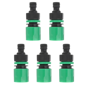 5 Pcs Garden Water Quick Coupling 1/2 inch Hose Quick Connector Dual-use Garden Pipe Connectors Homebrew Watering Tubing Fitting 
5 Pcs Garden Water Quick Coupling 1/2 inch Hose Quick Connector Dual-use Garden Pipe Connectors Homebrew Watering Tubing Fitting