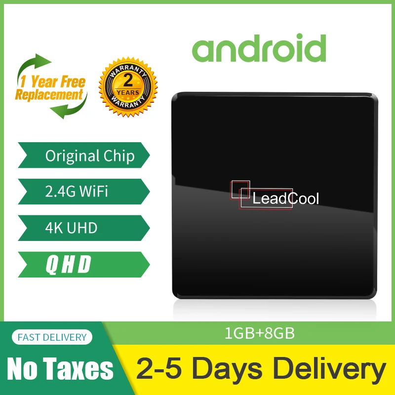 Leadcoolx QHD Android 9.0 TV Box Leadcool X Smart TV receiver Quad Core 1g+8g S905w 2.4GHz Wifi 100M TV No APP Included
Leadcoolx QHD Android 9.0 TV Box Leadcool X Smart TV receiver Quad Core 1g+8g S905w 2.4GHz Wifi 100M TV No APP Included