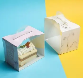 200sets 12X8X10CM PVC Cake Box Marble Flamingo Pattern Window Display Pastry Cupcake Boxes Baking Packaging Case SN3074
200sets 12X8X10CM PVC Cake Box Marble Flamingo Pattern Window Display Pastry Cupcake Boxes Baking Packaging Case SN3074
