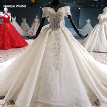 HTL1014 off the shoulder suknia ślubna liban sweetheart koraliki gorset lace up powrót luksusowe suknie ślubne szata mariee princesse(China)
