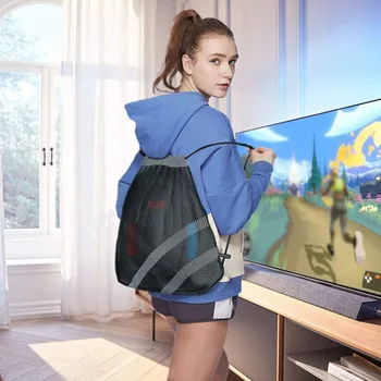 Carrying Storage Bag For Switch Ring-ConPortable Travel Protective Drawstring Mesh Bag For Nintendo Switch Ring Fit
Carrying Storage Bag For Switch Ring-ConPortable Travel Protective Drawstring Mesh Bag For Nintendo Switch Ring Fit