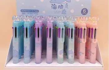 korea multicolor Dolphin 6 color press ballpoint pen cartoon stationery prize kawaii school gift pen office writing pen 40pc/lot 
korea multicolor Dolphin 6 color press ballpoint pen cartoon stationery prize kawaii school gift pen office writing pen 40pc/lot