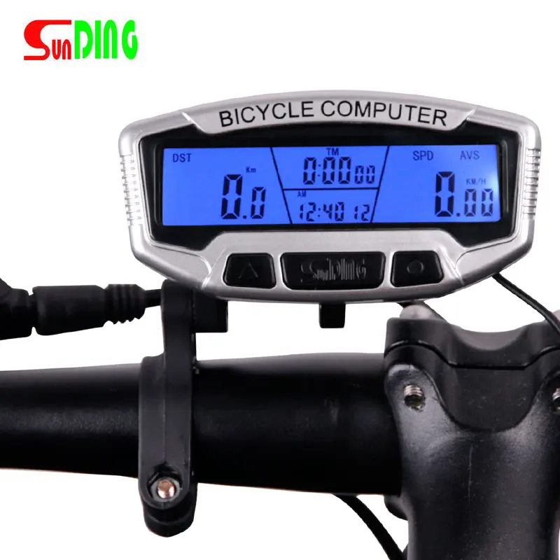 SUNDING Speedometer Digital LCD Backlight Bike Computer Waterproof Multi-functional Cycling Odometer Bicycle Accessories
SUNDING Speedometer Digital LCD Backlight Bike Computer Waterproof Multi-functional Cycling Odometer Bicycle Accessories