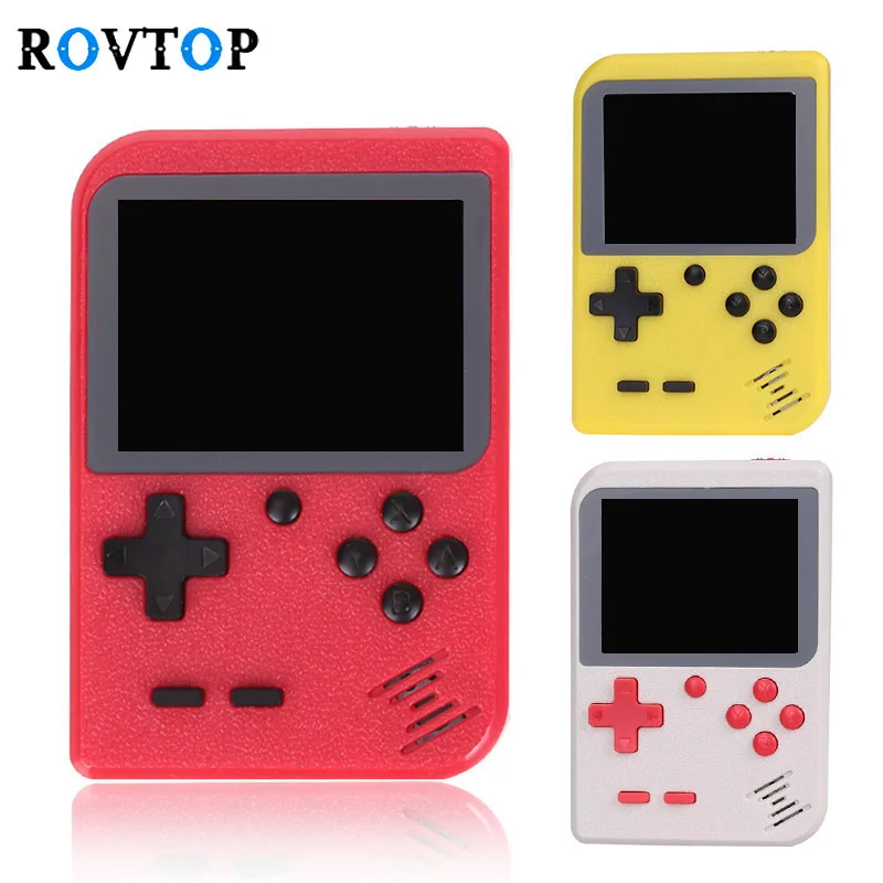 Rovtop Portable Mini Handheld Game Console Built-in 168 Classic Games 8-Bit 2.8 Inch Color LCD Kids Retro Game Player Z2
Rovtop Portable Mini Handheld Game Console Built-in 168 Classic Games 8-Bit 2.8 Inch Color LCD Kids Retro Game Player Z2