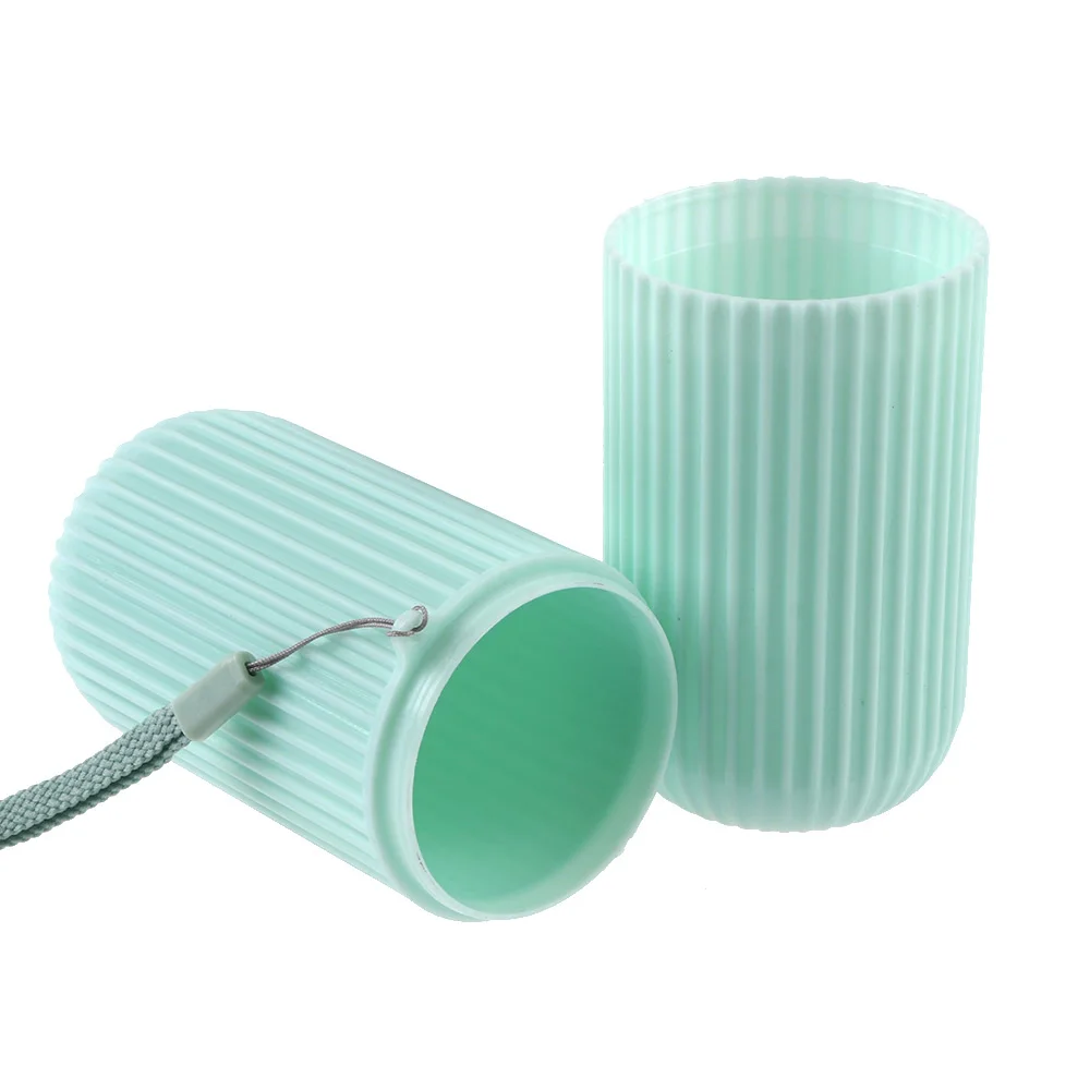 Outdoor Travel Storage PP Portable Wash Cup Brushing Cup Toothbrush Box Toothpaste Travel Toothbrush Cup Bathroom Accessories