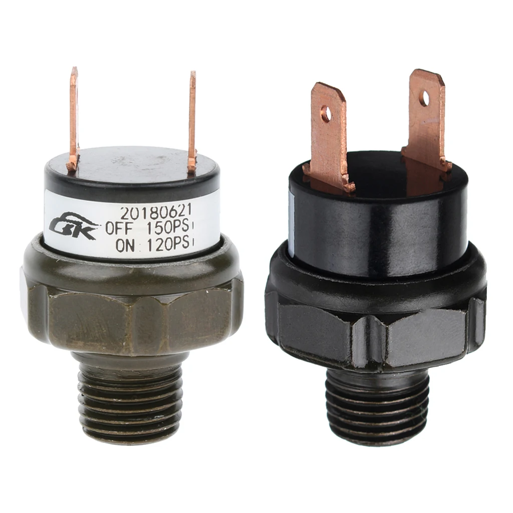 Air Pressure Switch Tank Mount Type 1/4 NPT 12V for Train/Air Horn VXA7200 Air Pressure Switch Tank Mount Type 1/4 NPT 12V for Train/Air Horn VXA7200