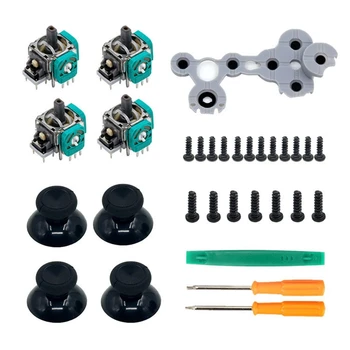 Replacement Repair Kit for X-box One Controller(4X 3D Analog Sensor Module & ThumbStick, 2 x Rubber Button D Pads, T8 T6 Screw a
Replacement Repair Kit for X-box One Controller(4X 3D Analog Sensor Module & ThumbStick, 2 x Rubber Button D Pads, T8 T6 Screw a