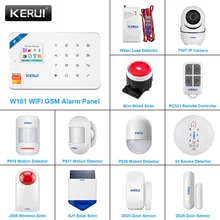 KERU WiFi GSM Home Security Alarm System Smart Tuya App Control 1.7-inch Color Screen Solar Wireless Siren Infrared Detector Kit
KERU WiFi GSM Home Security Alarm System Smart Tuya App Control 1.7-inch Color Screen Solar Wireless Siren Infrared Detector Kit
