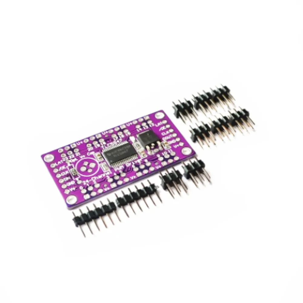 TLC5947 12-Bit 24-Channel PWM LED Driver Module With Internal Oscillator 12 Bit 3-5.5V | Электроника