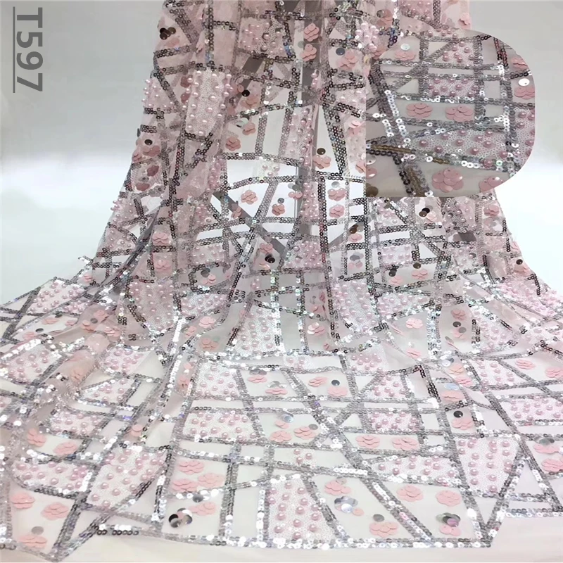 2019 Latest Popular Designs With Sequins Beads African Lace Fabric High Quality Nigerian Bridal Dress For Wedding Dress
2019 Latest Popular Designs With Sequins Beads African Lace Fabric High Quality Nigerian Bridal Dress For Wedding Dress
