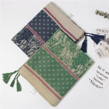Spring and Summer New Bohemian Style Cotton Hemp Gauze Scarf High Quality Scarf Shawl
Spring and Summer New Bohemian Style Cotton Hemp Gauze Scarf High Quality Scarf Shawl