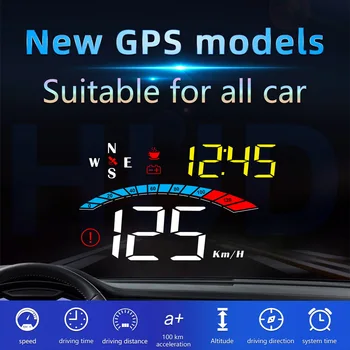 Car Universal OBD2 HUD Head Up Display Head-Up Speed Projector Safe Driving System Security Alarm Water temp Overspeed RPM
Car Universal OBD2 HUD Head Up Display Head-Up Speed Projector Safe Driving System Security Alarm Water temp Overspeed RPM