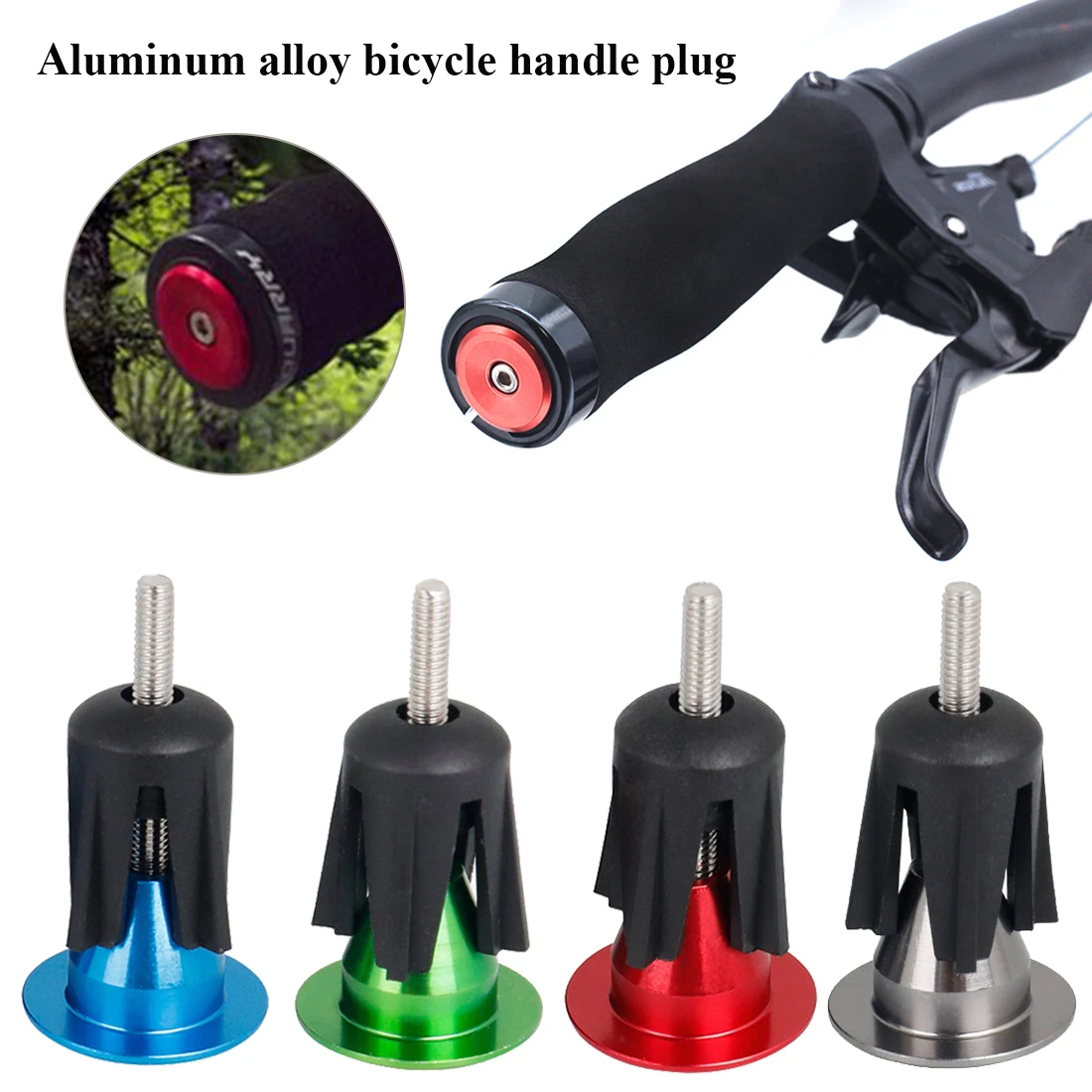 1 pair Bike Grip Handle Bar End Cap Aluminium Alloy MTB Handlebar Grips Plugs Caps for Bicycle Handlebar Accessory
1 pair Bike Grip Handle Bar End Cap Aluminium Alloy MTB Handlebar Grips Plugs Caps for Bicycle Handlebar Accessory