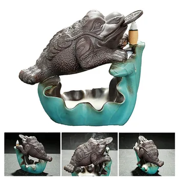 Ceramics Incense burner Backflow Waterfall Censer Holder Mini Reflux Aromatherapy Cone Stand Creativity Home decorative 
Ceramics Incense burner Backflow Waterfall Censer Holder Mini Reflux Aromatherapy Cone Stand Creativity Home decorative