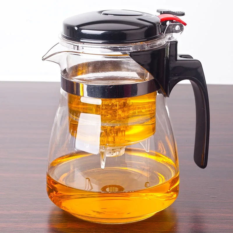 Elegant Cup Filter Tea Pot Transparent Glass Flower Pot High-temperature Resistant Teapot Tea Piao I Hu
Elegant Cup Filter Tea Pot Transparent Glass Flower Pot High-temperature Resistant Teapot Tea Piao I Hu