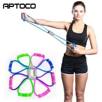 8 Word Fitness Chest Expander Rope Resistance Bands Rubber Bands for Elastic Equipment Expander Workout Gym Exercise Trainer 
8 Word Fitness Chest Expander Rope Resistance Bands Rubber Bands for Elastic Equipment Expander Workout Gym Exercise Trainer
