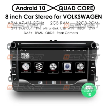 Hizpo 2 din Android 10 Car Radios GPS Multimedia Player For VW/Volkswagen/Golf/Passat/b7/b6/Skoda/Seat/Octavia/Polo/Tiguan 2+32
Hizpo 2 din Android 10 Car Radios GPS Multimedia Player For VW/Volkswagen/Golf/Passat/b7/b6/Skoda/Seat/Octavia/Polo/Tiguan 2+32