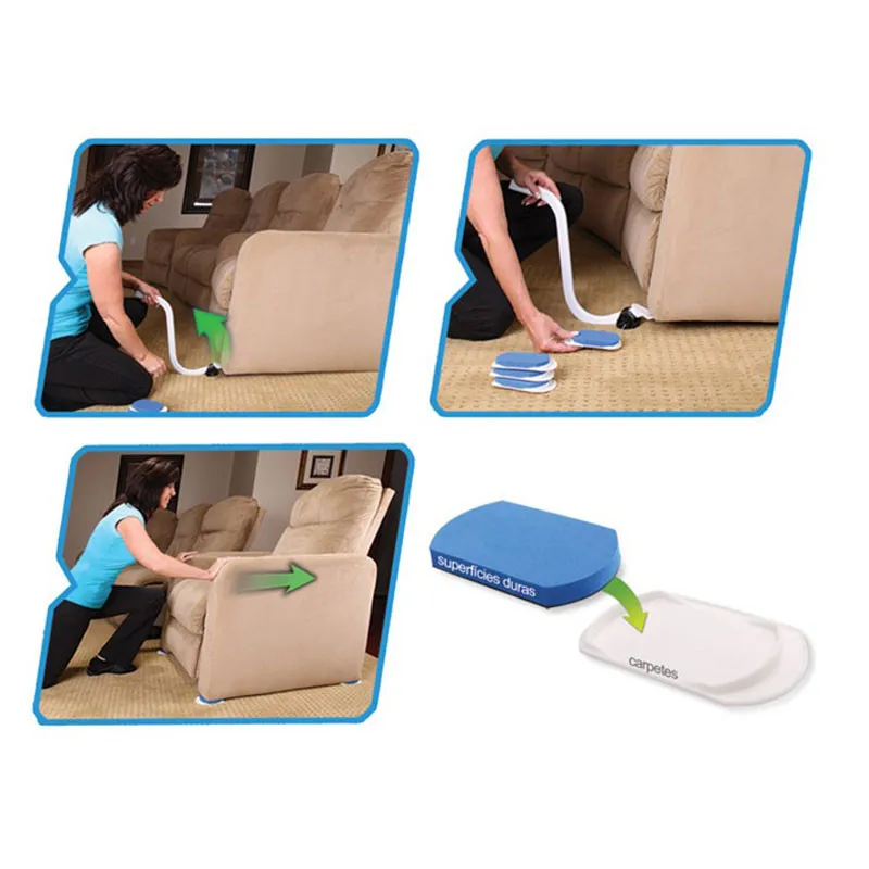 Furniture Moving Tools System with Lifter Tool & 4 Slides Household Handy Move Tools Mover Lifter Pads Labor-Saving Accessories
Furniture Moving Tools System with Lifter Tool & 4 Slides Household Handy Move Tools Mover Lifter Pads Labor-Saving Accessories