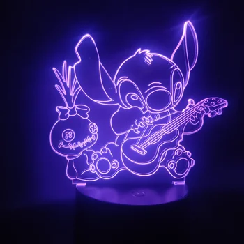 Lilo Stitch 3d Light LED Night Lights Color Chang LED Kids Bedroom Decor Lamp Friendship Lamp Child Christams Gifts Stitch
Lilo Stitch 3d Light LED Night Lights Color Chang LED Kids Bedroom Decor Lamp Friendship Lamp Child Christams Gifts Stitch