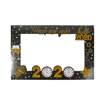 Hello 2020 Happy New Year Frame Photo Booth Props Selfie Picture Frame Holiday Party Decorations
Hello 2020 Happy New Year Frame Photo Booth Props Selfie Picture Frame Holiday Party Decorations
