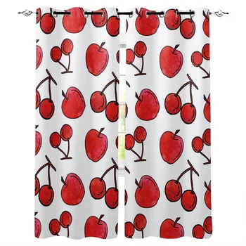 Multi-size Red Watercolor Ripe Cherry Winter Pattern Window Curtains Polyester Fabric Living Room Curtain Home Decor
Multi-size Red Watercolor Ripe Cherry Winter Pattern Window Curtains Polyester Fabric Living Room Curtain Home Decor