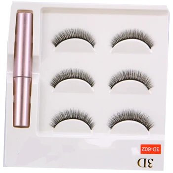 High quality 3 Pairs Magnet Eyelash Magnetic Liquid Eyeliner & Magnetic False Eyelashes Waterproof Long Lasting Eyelash Extensi 
High quality 3 Pairs Magnet Eyelash Magnetic Liquid Eyeliner & Magnetic False Eyelashes Waterproof Long Lasting Eyelash Extensi