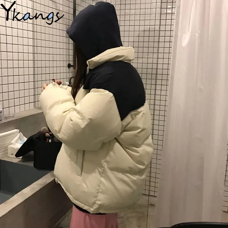 Женская теплая парка с отложным воротником, свободная повседневная куртка на молнии, винтажная мешковатая куртка в стиле Харадзюку, Осень-зима
Женская теплая парка с отложным воротником, свободная повседневная куртка на молнии, винтажная мешковатая куртка в стиле Харадзюку, Осень-зима