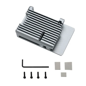 Aluminum Alloy Cases Protective Box CPU Memory Cooling for Raspberry Pi 4 Mainboard Protective Cases Heatsink Support
Aluminum Alloy Cases Protective Box CPU Memory Cooling for Raspberry Pi 4 Mainboard Protective Cases Heatsink Support