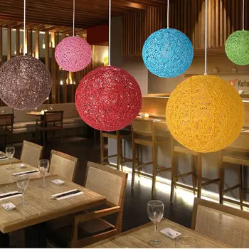 Round Rattan Wicker Ball Ceiling Light Pendant Lamp Shade For Bar No Bulb Hanging Lamp Room House Decoration
Round Rattan Wicker Ball Ceiling Light Pendant Lamp Shade For Bar No Bulb Hanging Lamp Room House Decoration