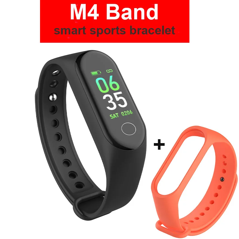 Smart Band M4 M3 Smart Bracelet Color Screen Fitness Tracker Blood Pressure Heart Rate Monitor Smart Band
Smart Band M4 M3 Smart Bracelet Color Screen Fitness Tracker Blood Pressure Heart Rate Monitor Smart Band