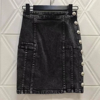 Retro Denim Skirt Women Slim High Waist Mini Skirts Women Black Jeans Skirts
Retro Denim Skirt Women Slim High Waist Mini Skirts Women Black Jeans Skirts