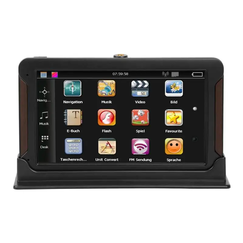 

VODOOL 7 inch HD Car GPS Navigation Capacitive screen FM 8GB Vehicle Truck GPS Car navigator Europe Sat nav Lifetime Map