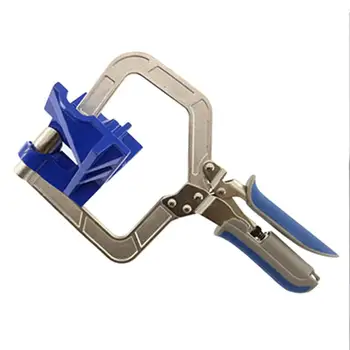 For Khccc Right Angle Clamp Multifunction Angle Fixed Puncher Right Angle Fixing Tool Woodworking Tool Clamp