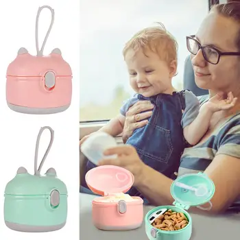 Simple Portable Baby Food Storage Box Newborn Cereal Milk Powder Container Case Outdoor Feeding Accessories with Spoon
Simple Portable Baby Food Storage Box Newborn Cereal Milk Powder Container Case Outdoor Feeding Accessories with Spoon