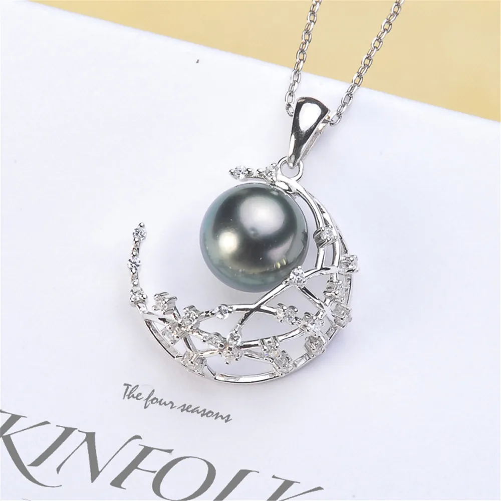 Pearl Pendant Settings, Fashionable Bases Setting Pendant Mountings 925 Silver Pendant Jewelry DIY making No Pearl No Chain
Pearl Pendant Settings, Fashionable Bases Setting Pendant Mountings 925 Silver Pendant Jewelry DIY making No Pearl No Chain
