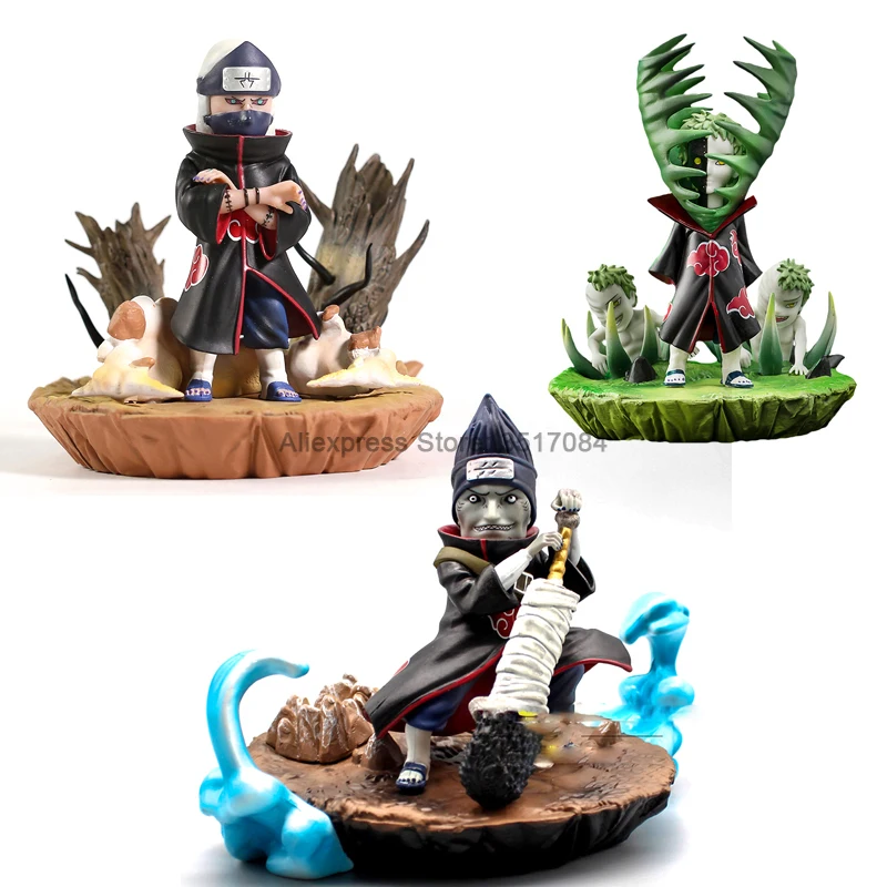 Japan Anime Naruto Shippuden Akatsuki Kakuzu Zetsu Hoshigaki Kisame PVC Action Figure Model Toy Collections Children Gift
Japan Anime Naruto Shippuden Akatsuki Kakuzu Zetsu Hoshigaki Kisame PVC Action Figure Model Toy Collections Children Gift