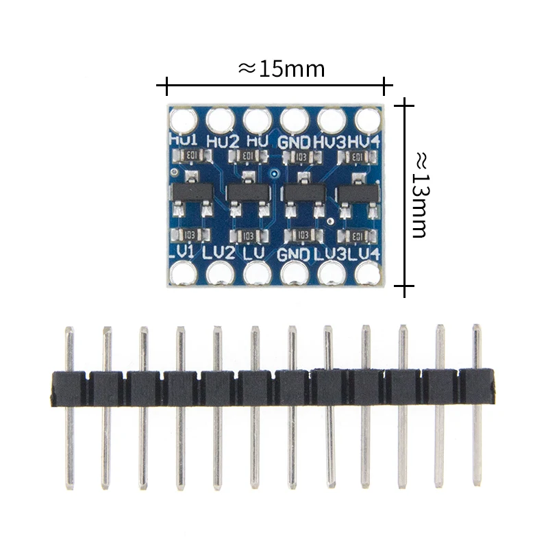 Двухнаправленный преобразователь логического уровня IIC 2c 4 канала 5 В 3 В|module 5v|logic