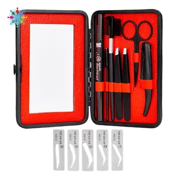 8 In 1 Men Eye Brow Grooming Set Eyebrow Trimmer Drawing Stencils Tweezers Comb Pencil Eyebrow Trimming Suit Make Up Tool
8 In 1 Men Eye Brow Grooming Set Eyebrow Trimmer Drawing Stencils Tweezers Comb Pencil Eyebrow Trimming Suit Make Up Tool