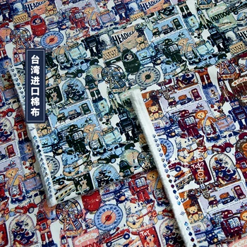 45*110cm Cotton Robot Spaceship Cartoon Fabric Patchwork Needlework DIY Handmade Cloth Dress Sewing Material Quilting Bedding
45*110cm Cotton Robot Spaceship Cartoon Fabric Patchwork Needlework DIY Handmade Cloth Dress Sewing Material Quilting Bedding