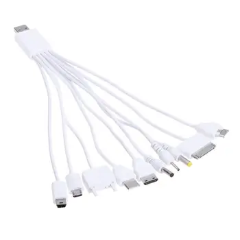 10-in-1 Universal USB Multi Charger Data Transfer Cable Multi Pin Cable USB Adapter Data Wire for PSP Mobile USB Charging Line
10-in-1 Universal USB Multi Charger Data Transfer Cable Multi Pin Cable USB Adapter Data Wire for PSP Mobile USB Charging Line