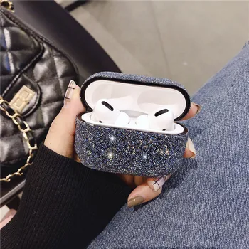 For Airpods Case Glitter Crystal Pc Hard Protective Case Cover for AirPods1 2 3 Shockproof Skin for Apple Air Pods Charging Box
For Airpods Case Glitter Crystal Pc Hard Protective Case Cover for AirPods1 2 3 Shockproof Skin for Apple Air Pods Charging Box